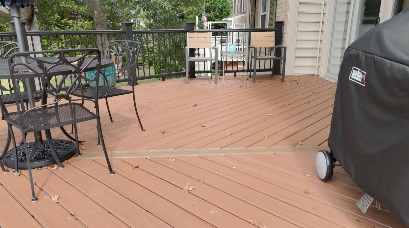 Traditional wood deck installation in Smyrna, TN